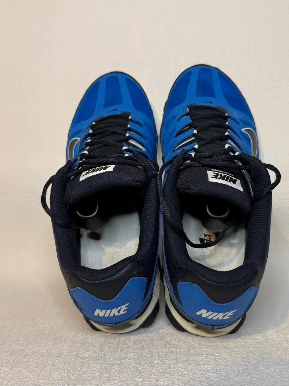 Nike Reax 8 TR Men’s Size 14 Blue Black Training Shoes 621716-401
